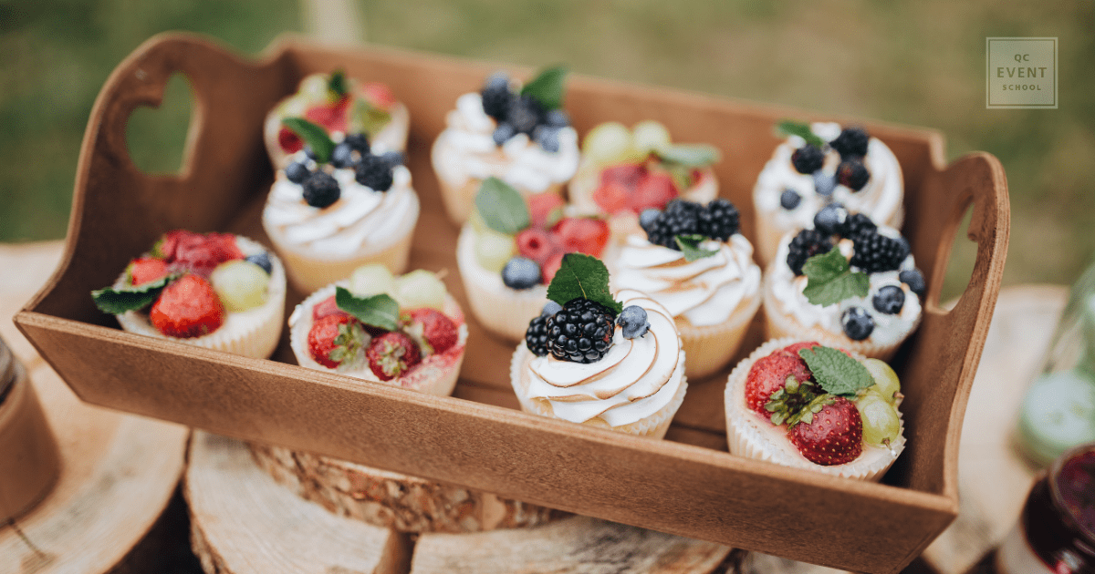 wedding cupcake catering discount as a wedding planner